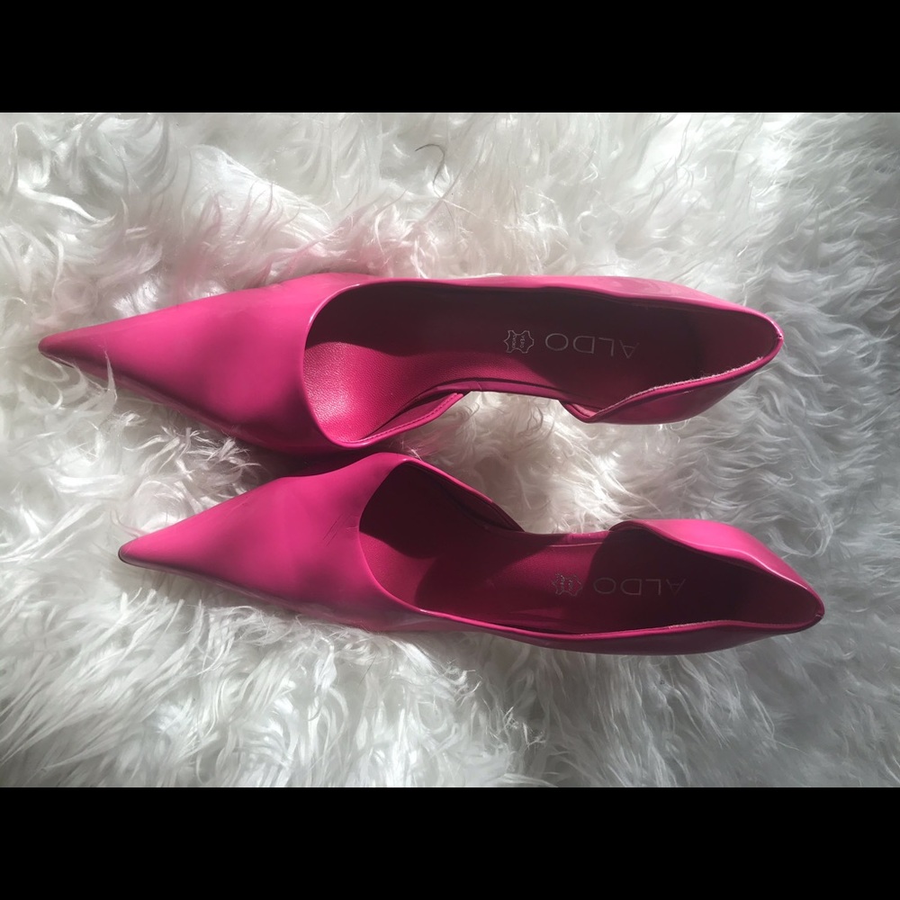 Aldo Hot pink shoes!